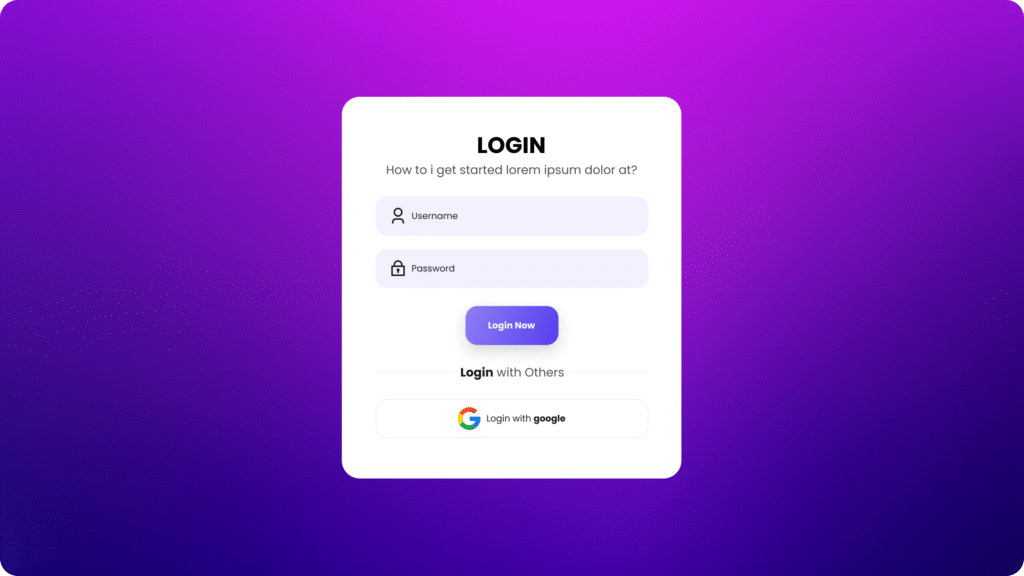 login